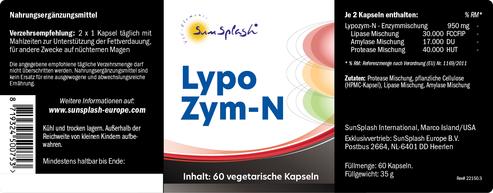 Lypozym N (60 veg. Kaps.)
